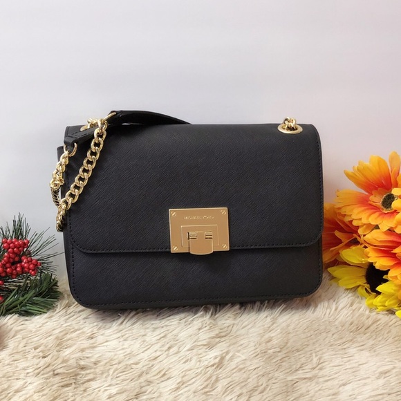 Michael Kors Handbags - NWT MICHAEL KORS Tina Gold Chain Shoulder bag